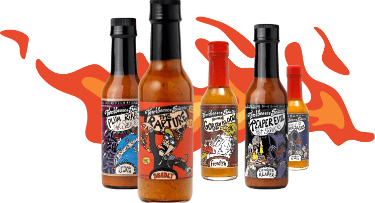 Carolina Reaper Sauces - TorchBearer Sauces