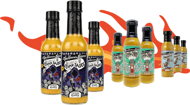 Cases of Twelve - Case of 12 Sauces - TorchBearer Sauces