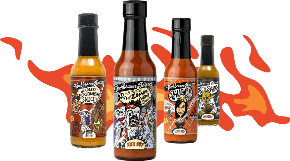 Spicy Hot Sauces - TorchBearer Sauces