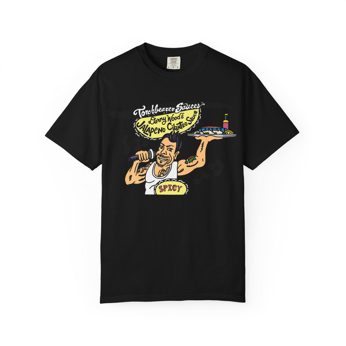 Danny Wood's Jalapeno Cilantro T-Shirt (3 colors available) - TorchBearer Sauces