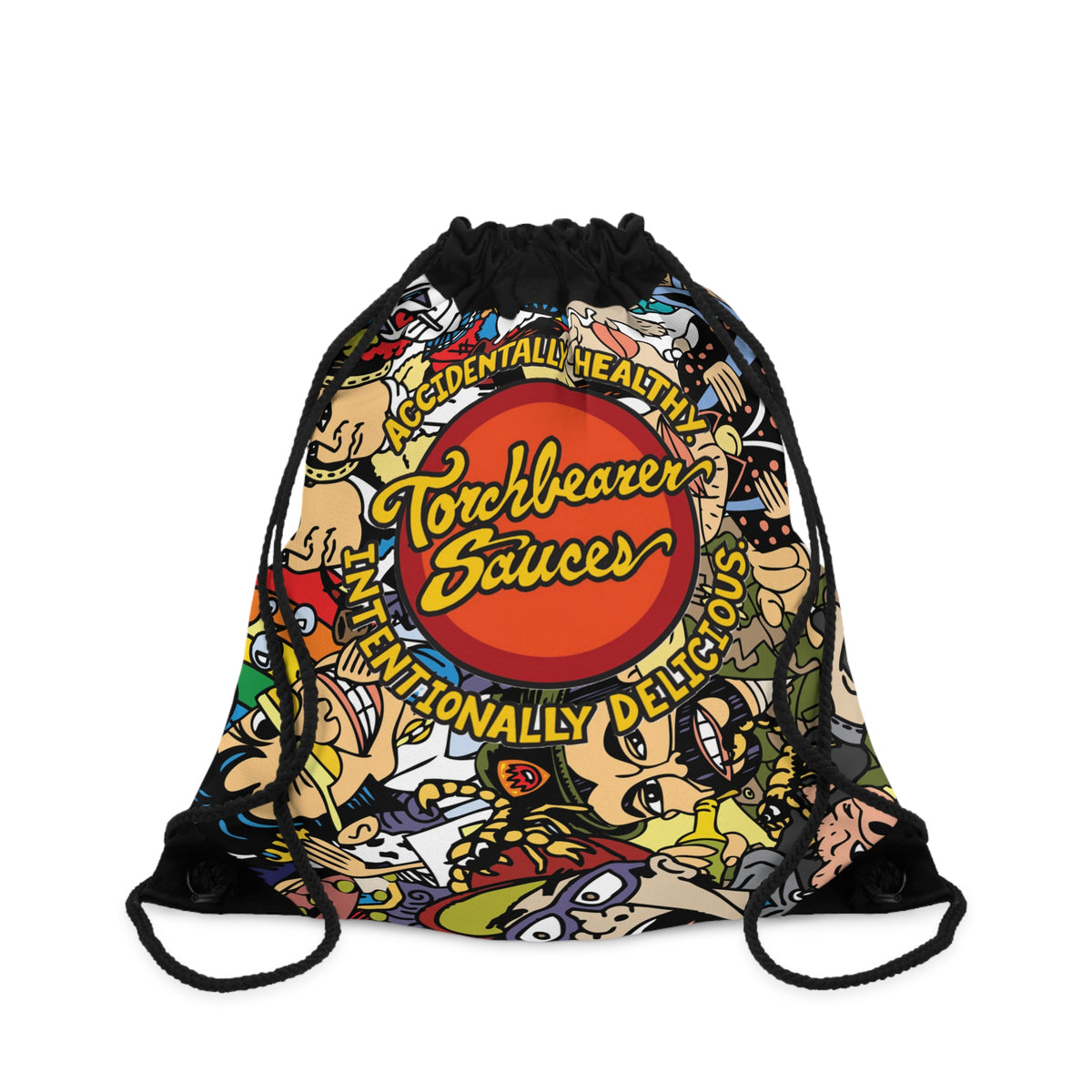 Drawstring Character Bag - TorchBearer Sauces