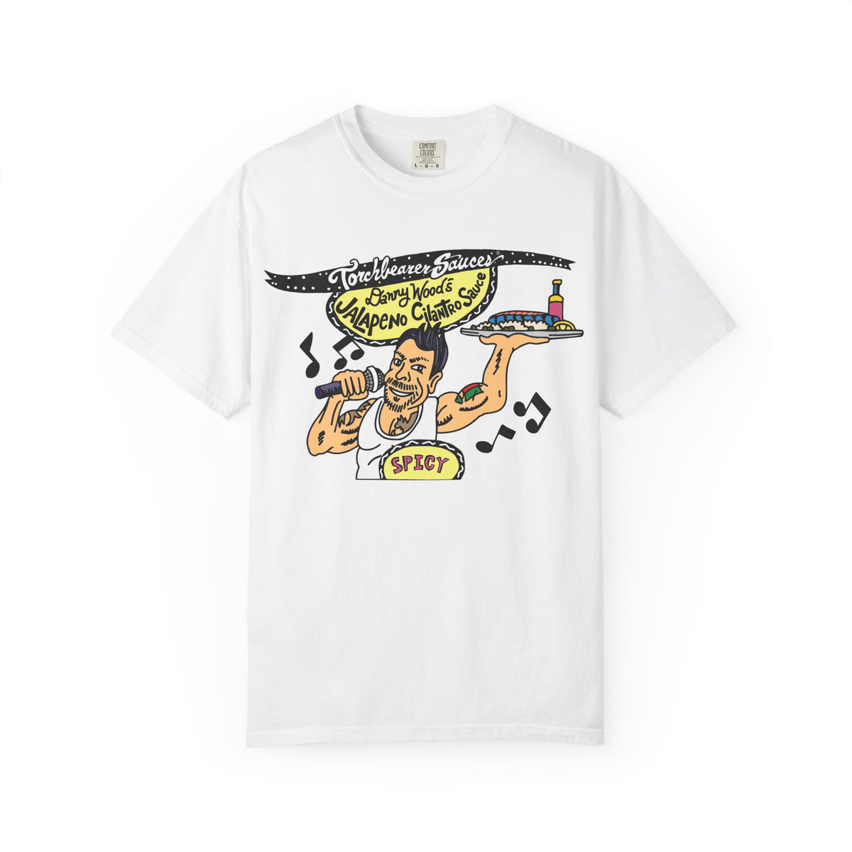 Danny Wood's Jalapeno Cilantro T-Shirt (3 colors available) - TorchBearer Sauces
