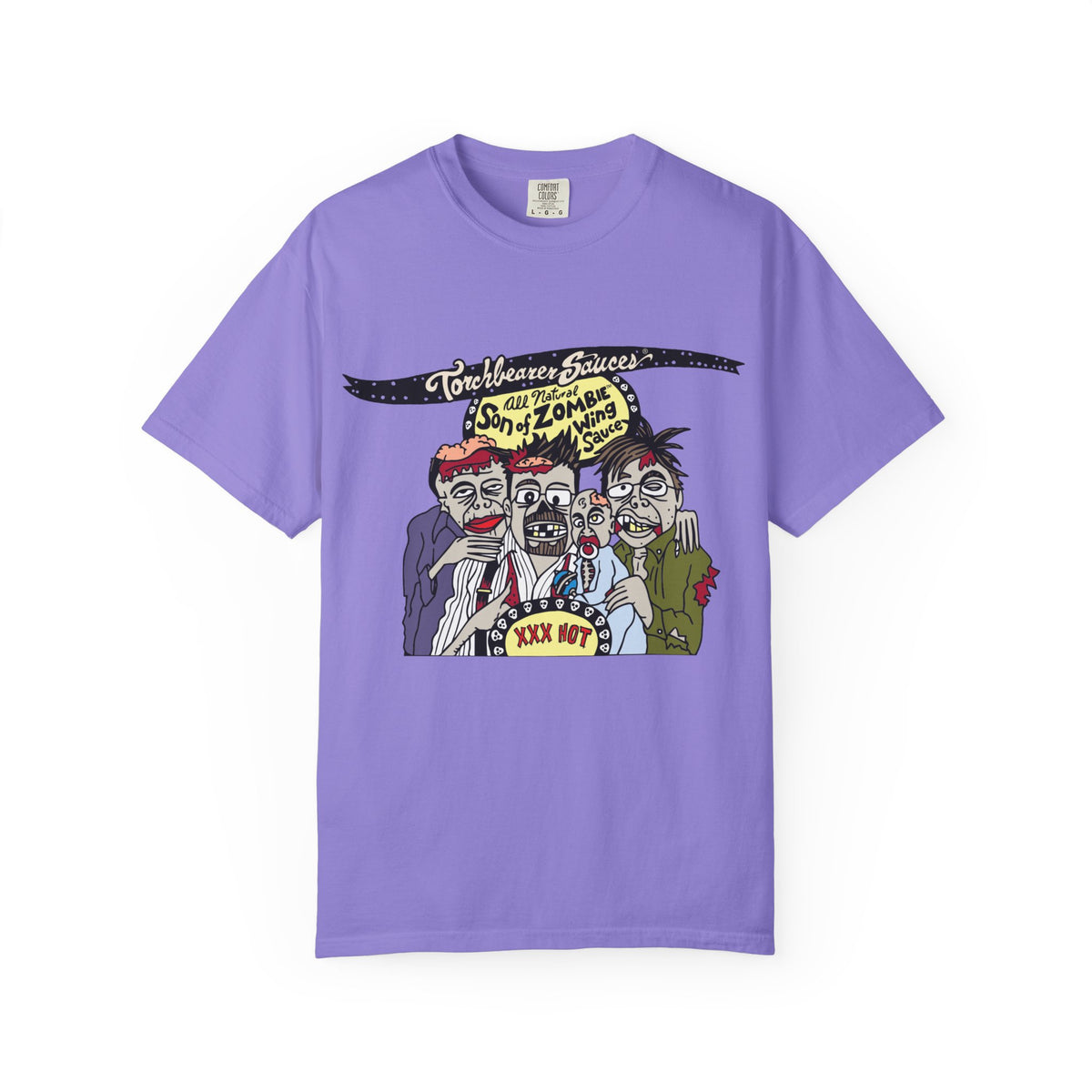 Son of Zombie Character T-Shirt (multiple colors available) - TorchBearer Sauces