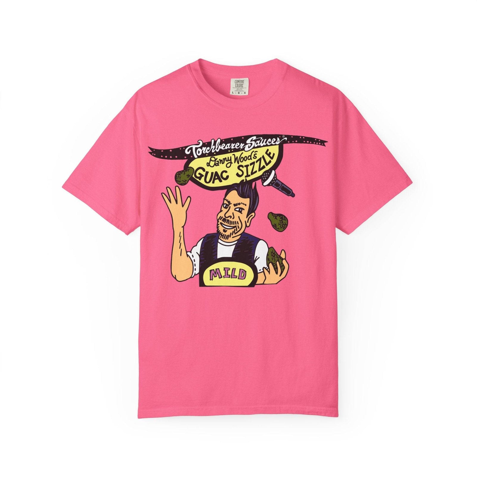 Danny Wood's Guac Sizzle T-Shirt (3 colors available) - TorchBearer Sauces