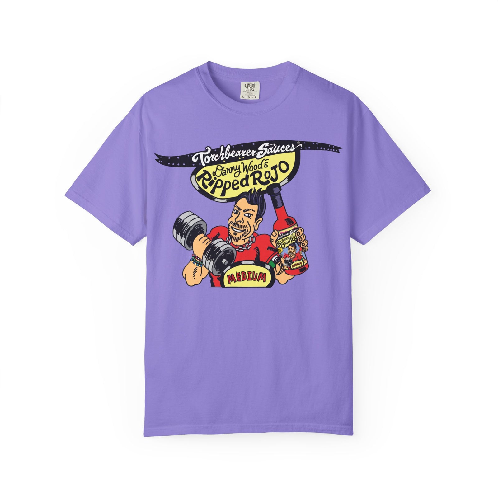 Danny Wood's Ripped Rojo T-Shirt (3 colors available) - TorchBearer Sauces