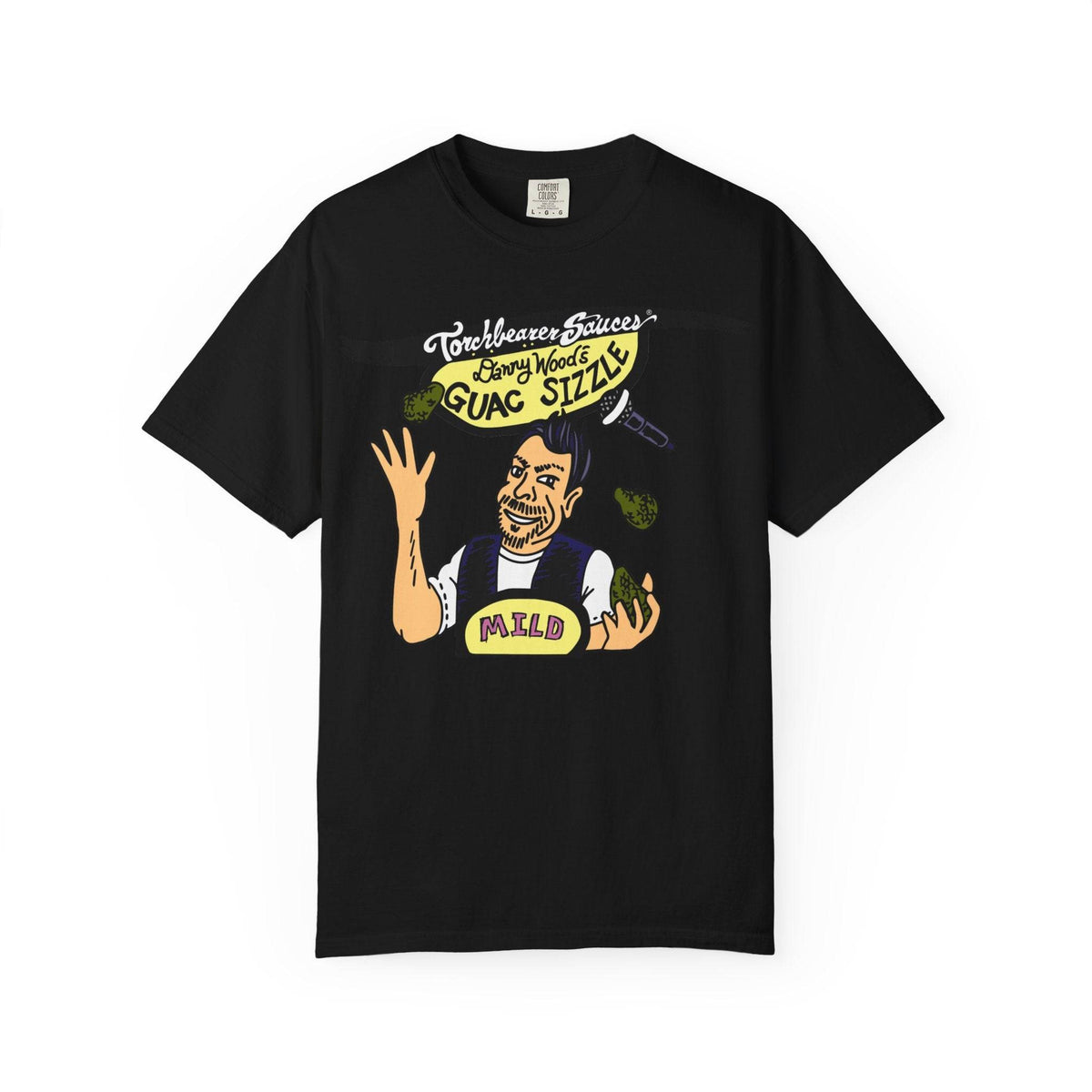 Danny Wood's Guac Sizzle T-Shirt (3 colors available) - TorchBearer Sauces