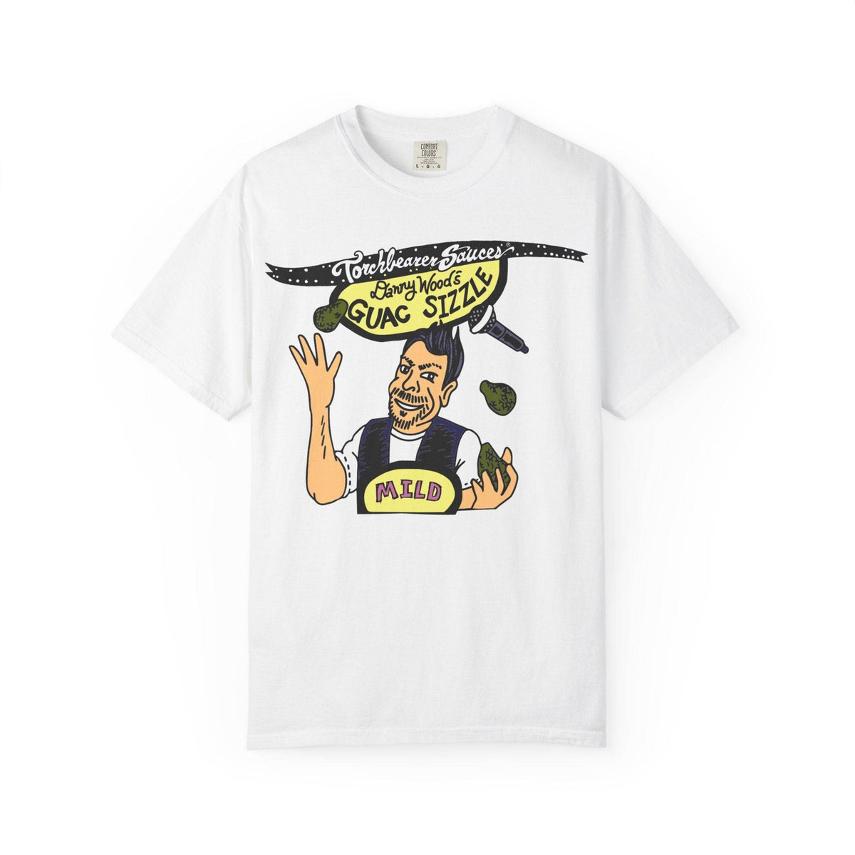 Danny Wood's Guac Sizzle T-Shirt (3 colors available) - TorchBearer Sauces