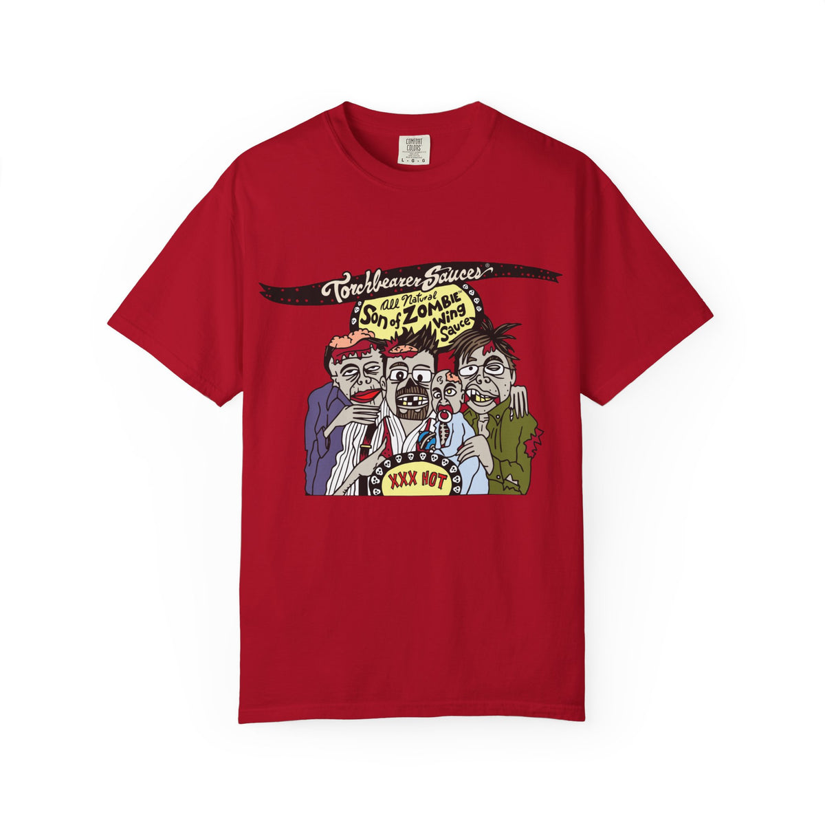 Son of Zombie Character T-Shirt (multiple colors available) - TorchBearer Sauces
