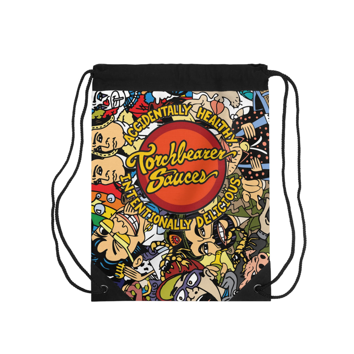 Drawstring Character Bag - TorchBearer Sauces