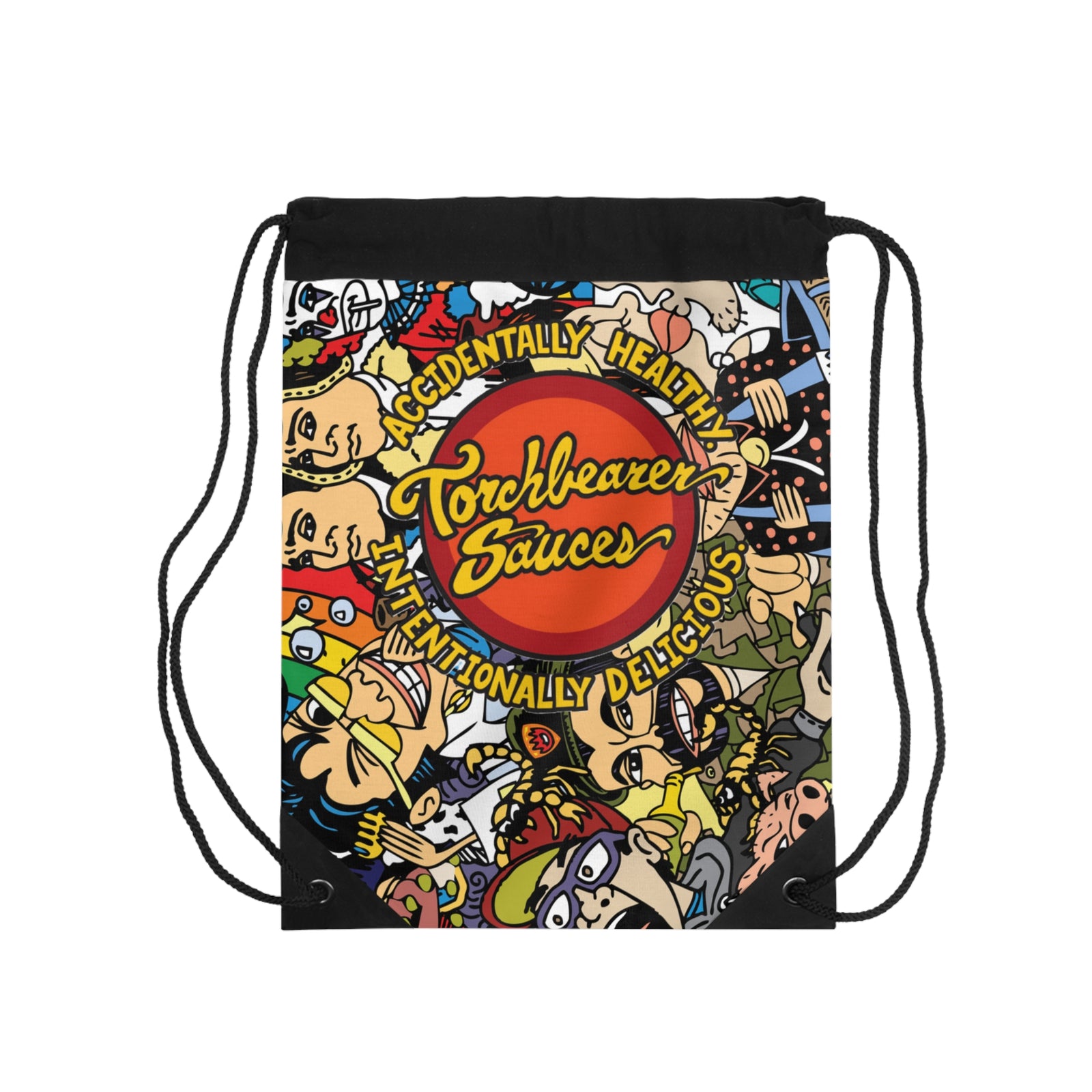Drawstring Character Bag - TorchBearer Sauces