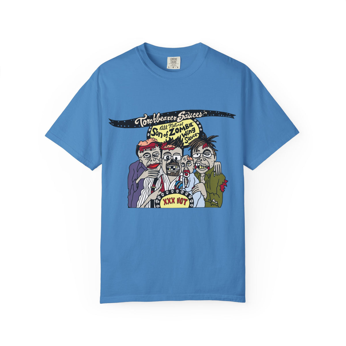 Son of Zombie Character T-Shirt (multiple colors available) - TorchBearer Sauces