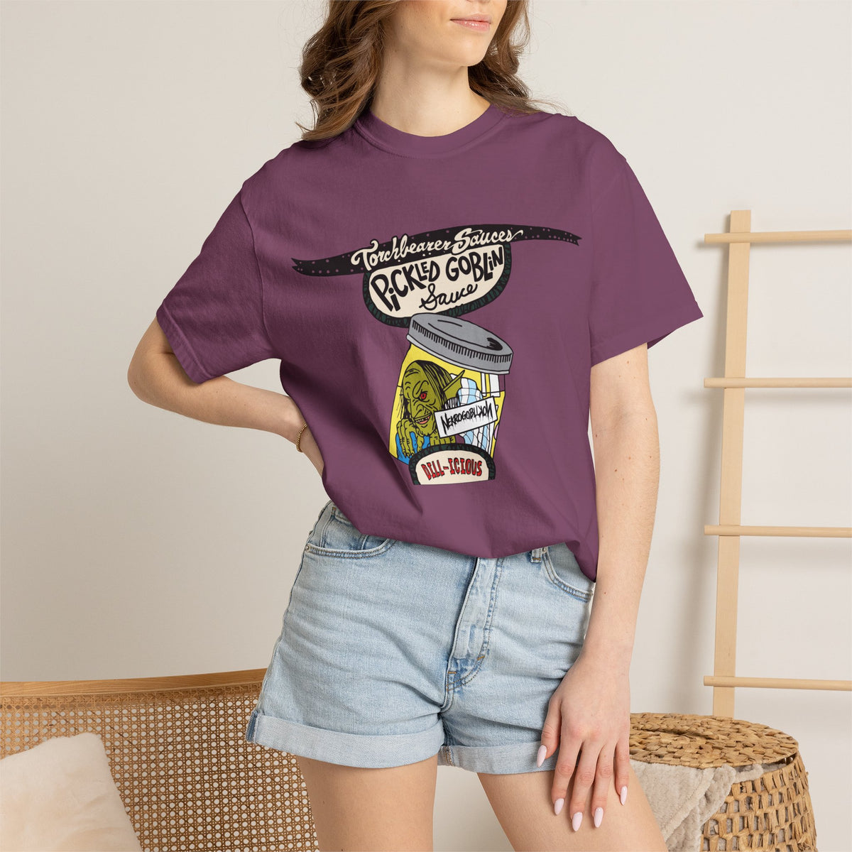 Pickled Goblin T-Shirt (4 Colors Available) - TorchBearer Sauces