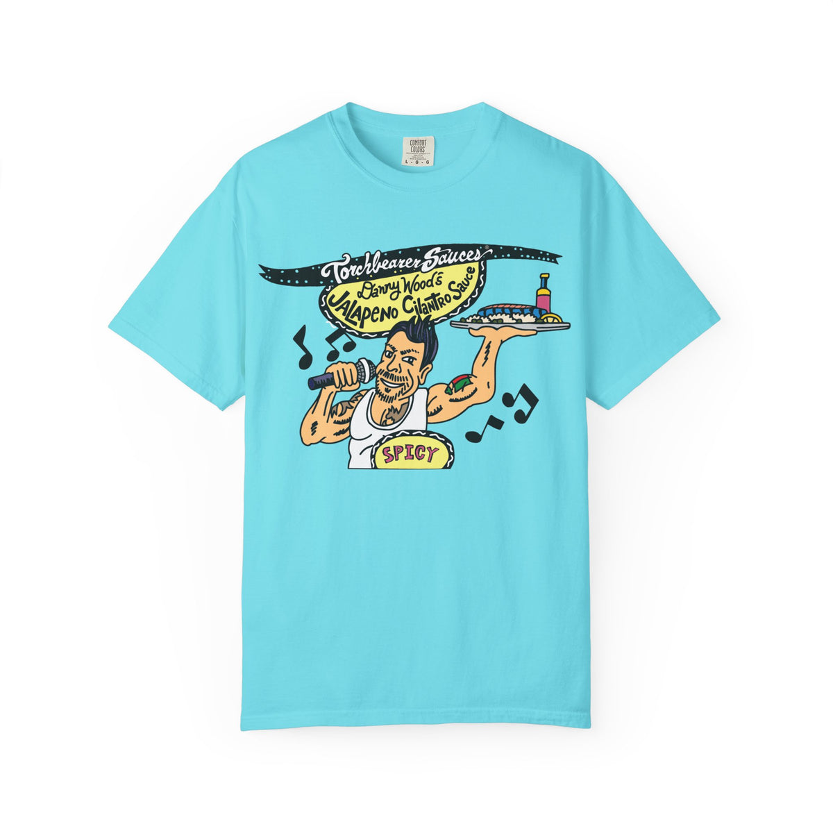 Danny Wood's Jalapeno Cilantro T-Shirt (3 colors available) - TorchBearer Sauces