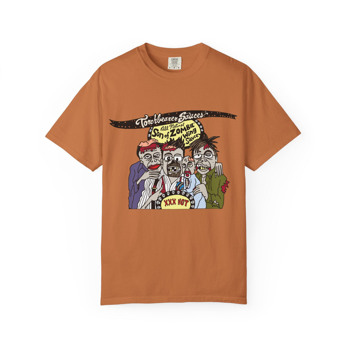 Son of Zombie Character T-Shirt (multiple colors available) - TorchBearer Sauces
