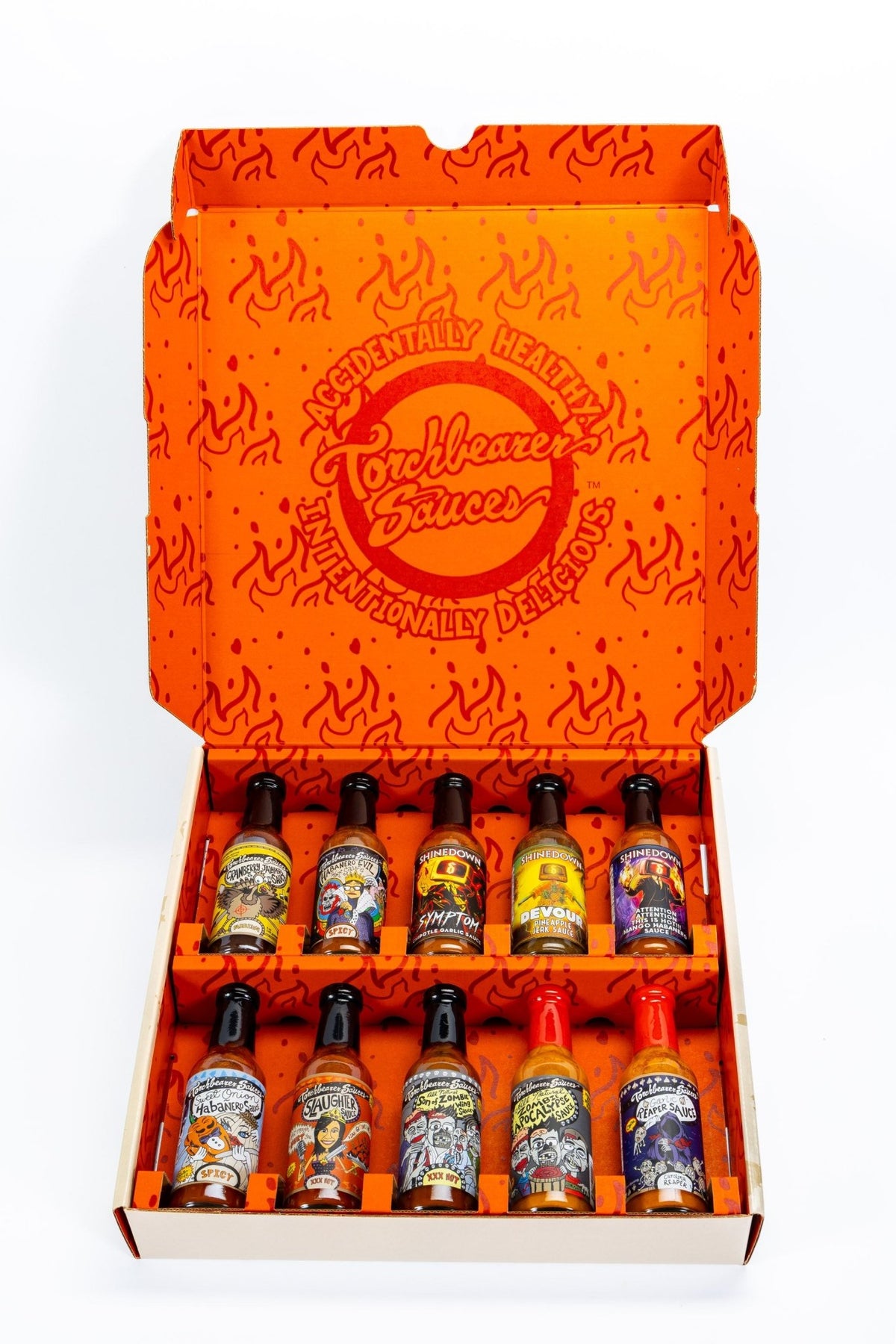 10-Bottle Box (FREE Shipping) - TorchBearer Sauces