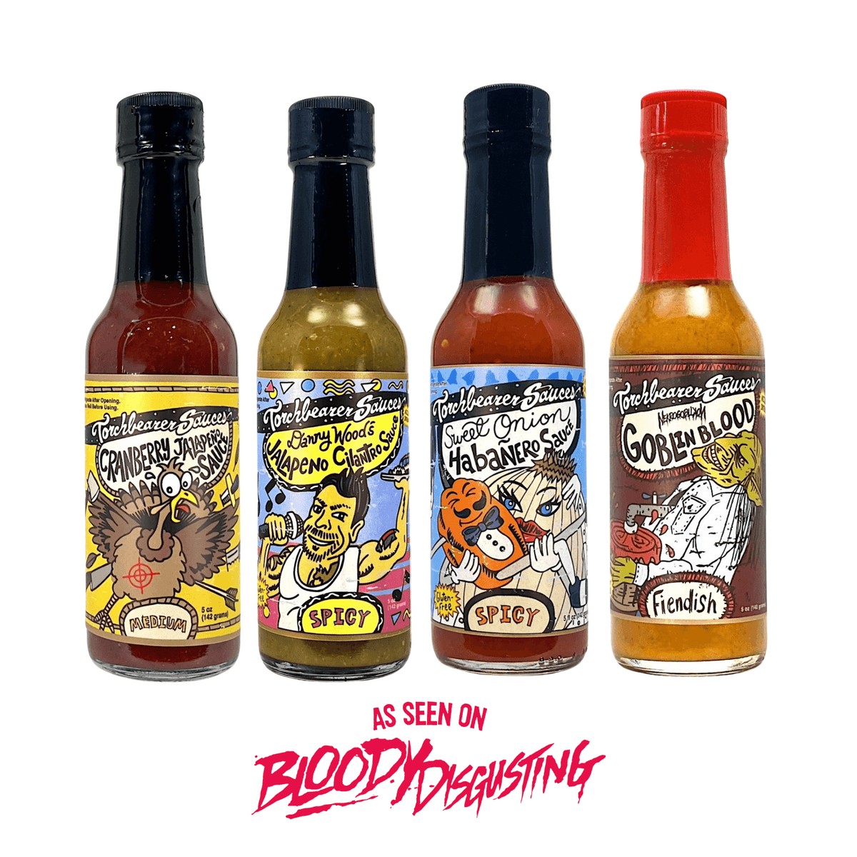 January Bundle by Bloody Disgusting - TorchBearer Sauces