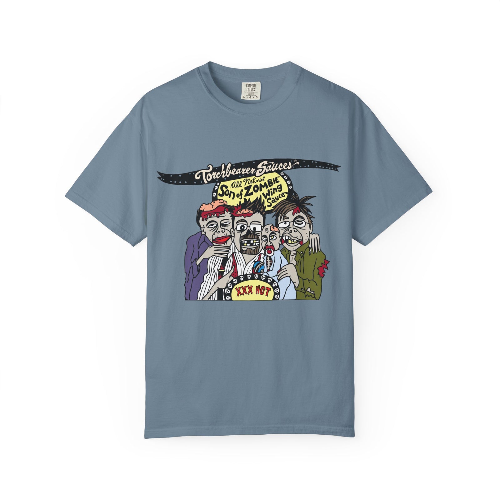 Son of Zombie Character T-Shirt (multiple colors available) - TorchBearer Sauces