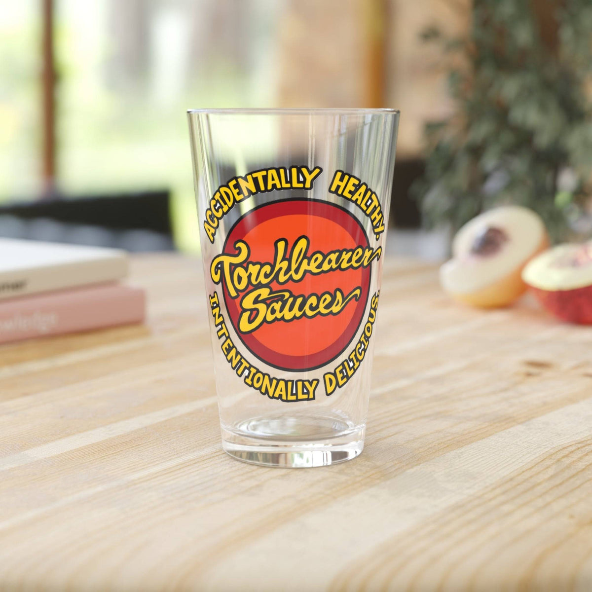 16oz TorchBearer Pint Glass - TorchBearer Sauces