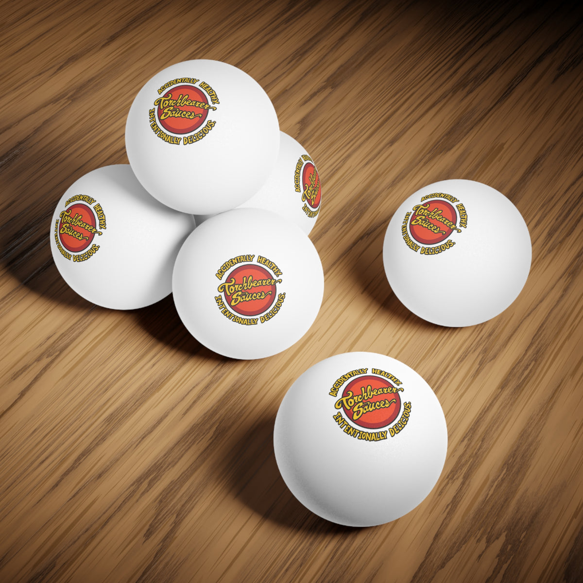TorchBearer Ping Pong Balls - Pack of 6 - TorchBearer Sauces