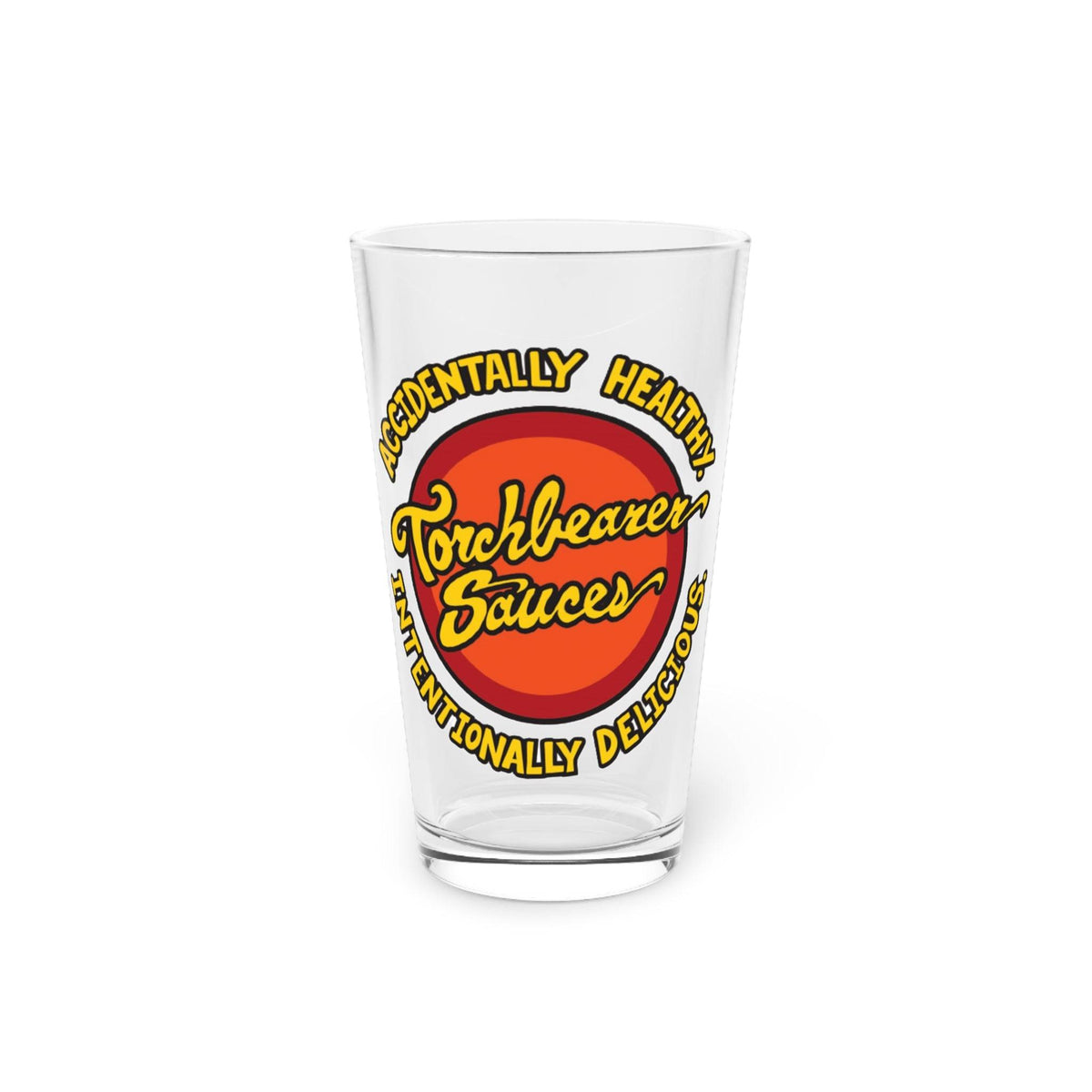 16oz TorchBearer Pint Glass - TorchBearer Sauces