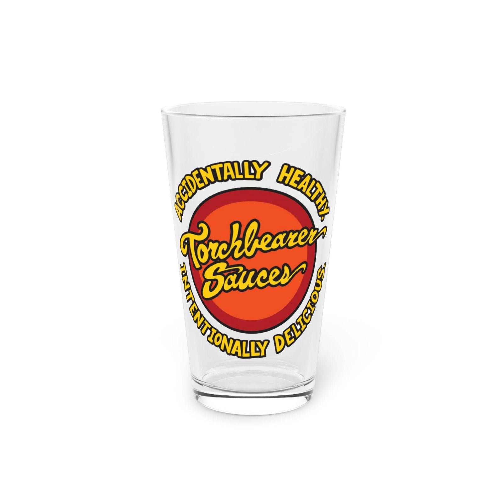 16oz TorchBearer Pint Glass - TorchBearer Sauces