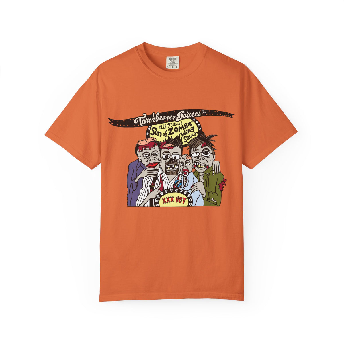Son of Zombie Character T-Shirt (multiple colors available) - TorchBearer Sauces