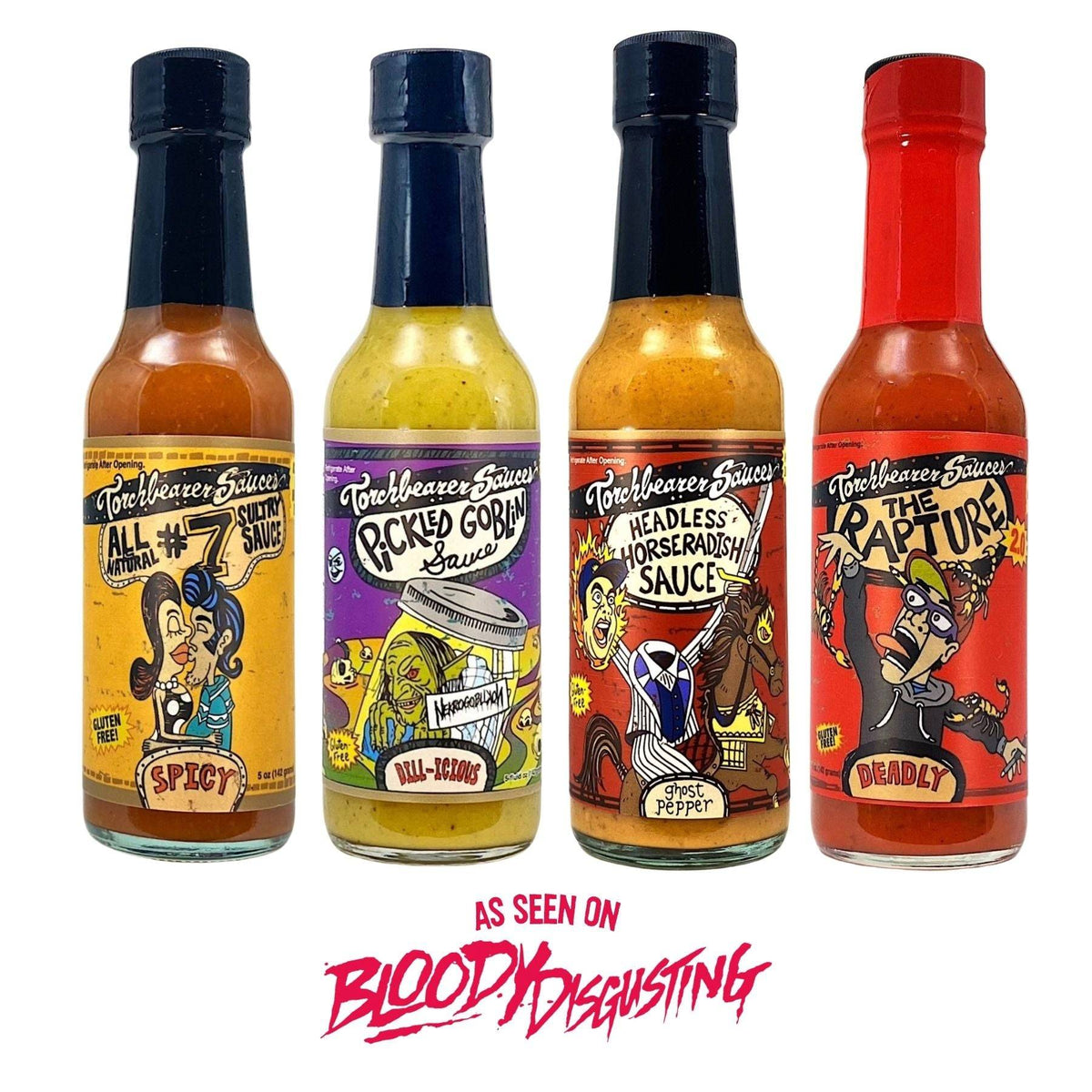 July Bundle by Bloody Disgusting - TorchBearer Sauces