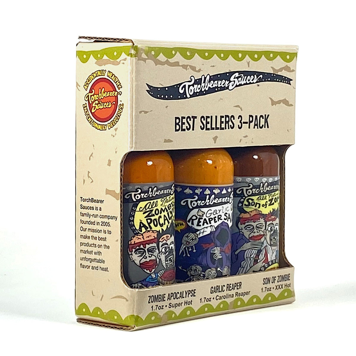 Best Sellers Mini Bottle 3-Pack - TorchBearer Sauces