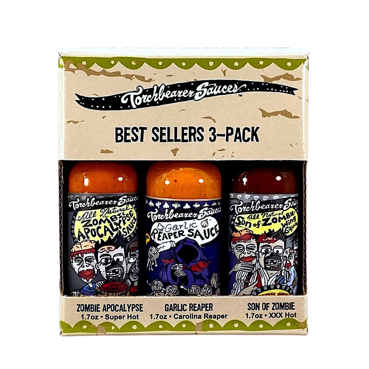 Best Sellers Mini Bottle 3-Pack - TorchBearer Sauces