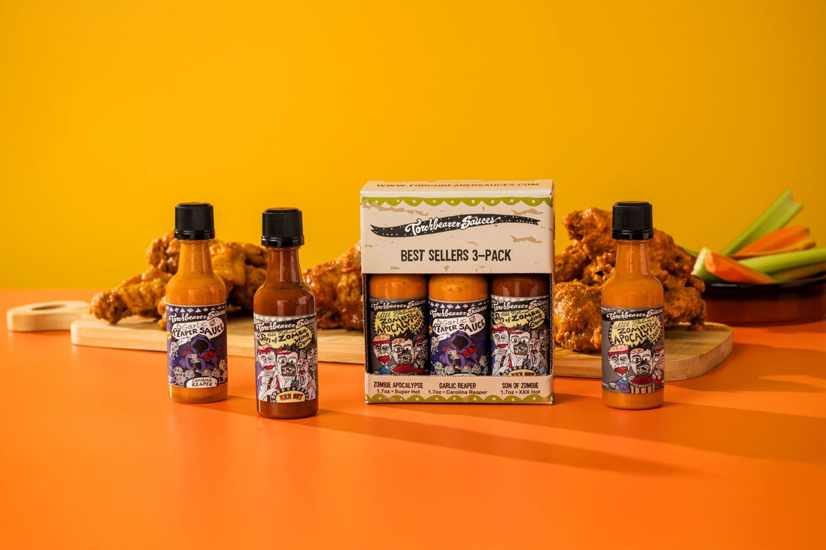Best Sellers Mini Bottle 3-Pack - TorchBearer Sauces