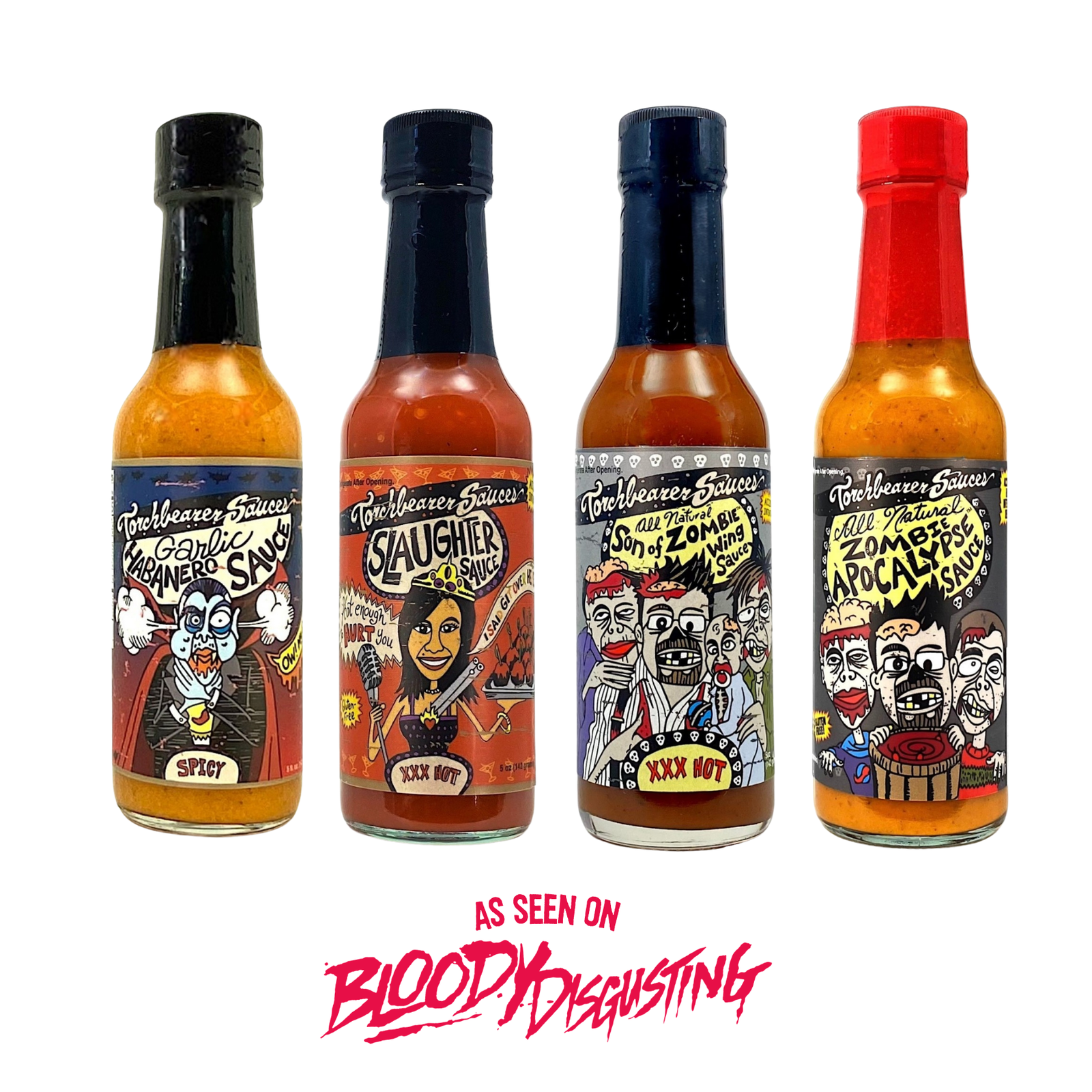 May Bundle by Bloody Disgusting - TorchBearer Sauces