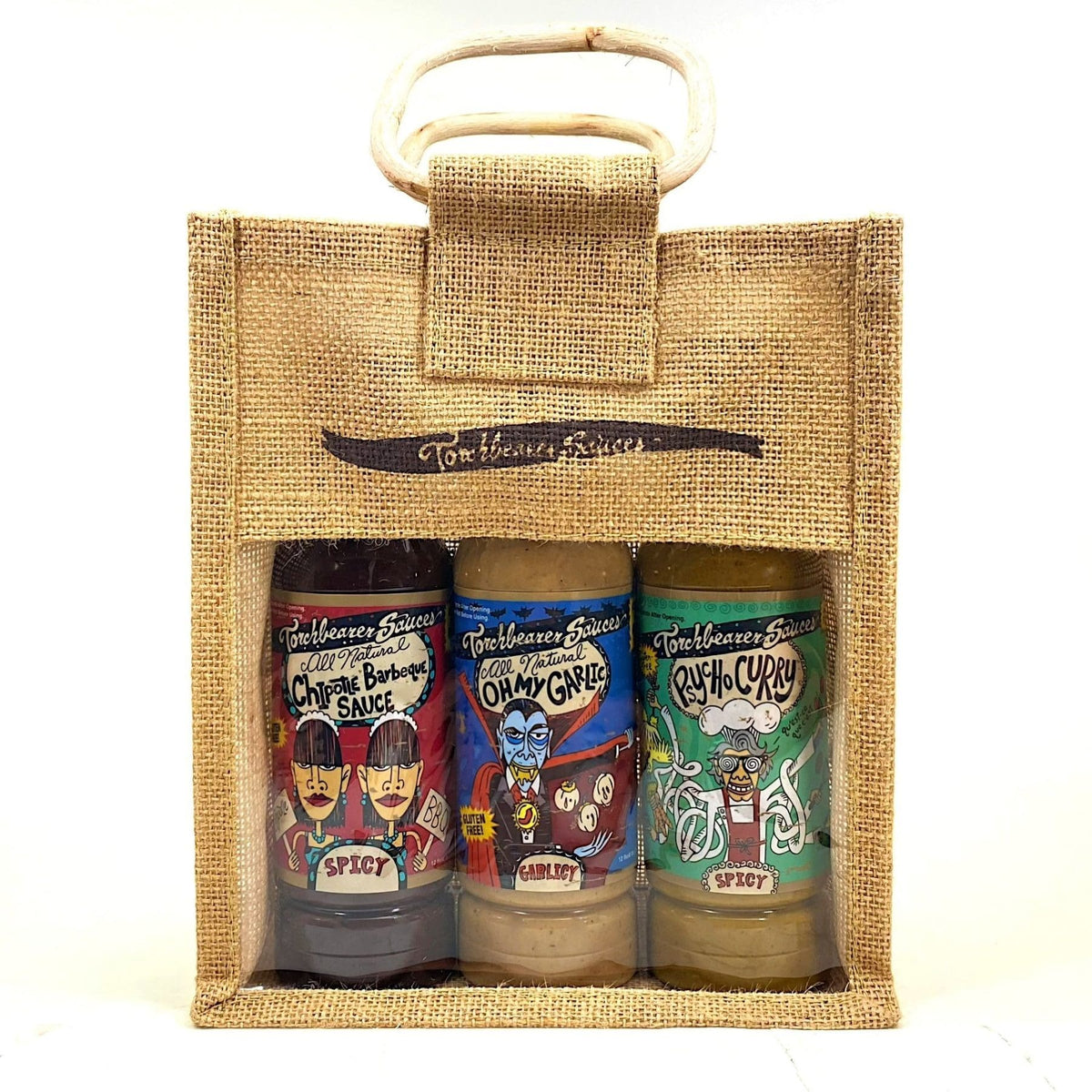 TorchBearer Jute Gift Bag - TorchBearer Sauces
