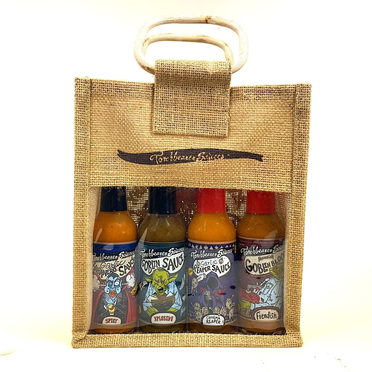 TorchBearer Jute Gift Bag - TorchBearer Sauces