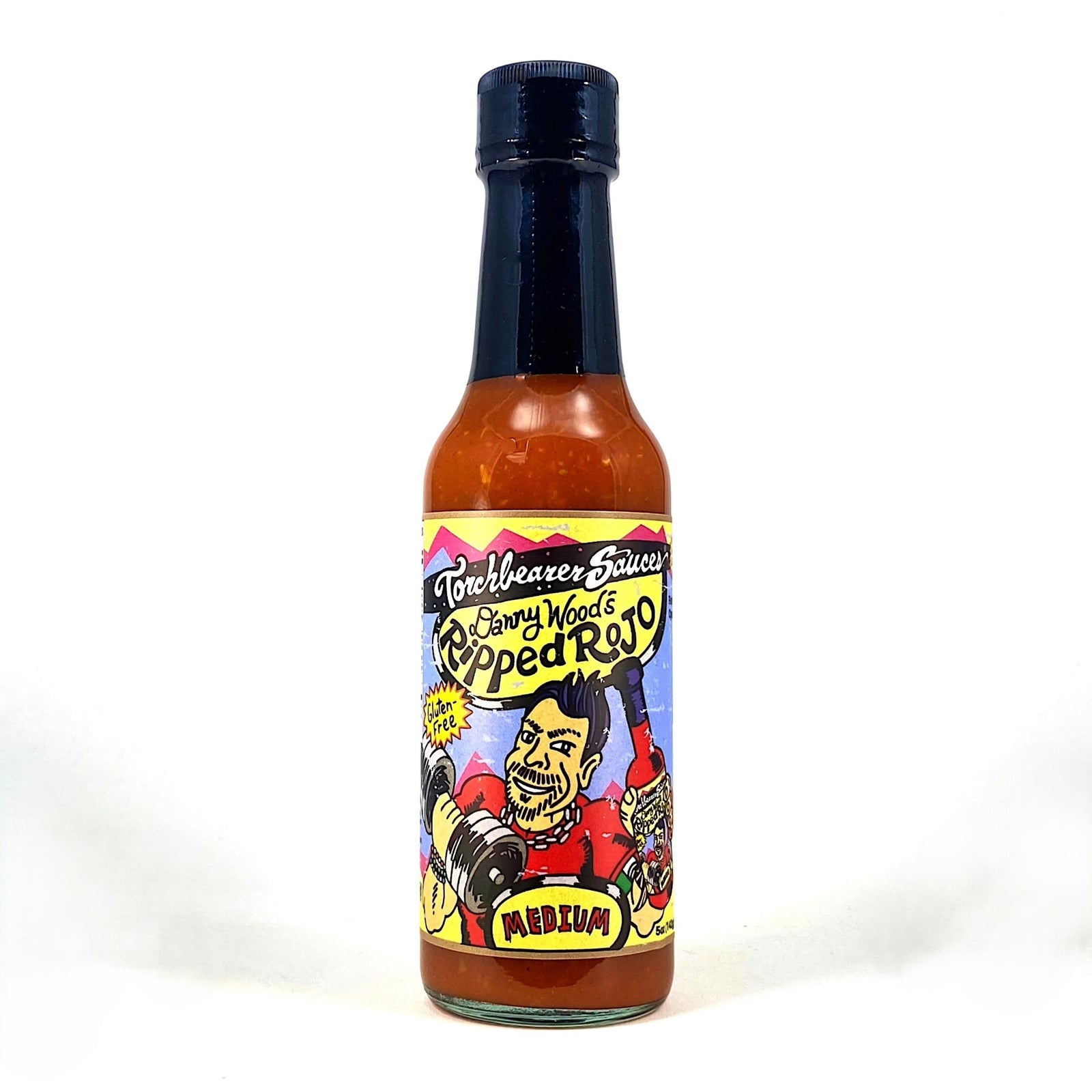 Danny Wood's Ripped Rojo - Vinegar Based Hot Sauce - TorchBearer Sauces