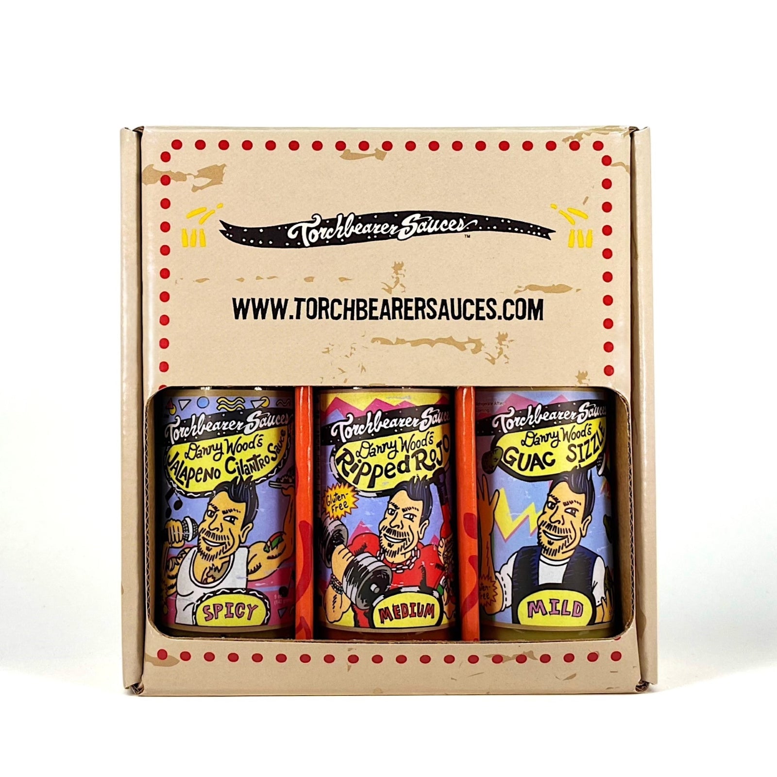 Danny Wood's 3-Pack - TorchBearer Sauces