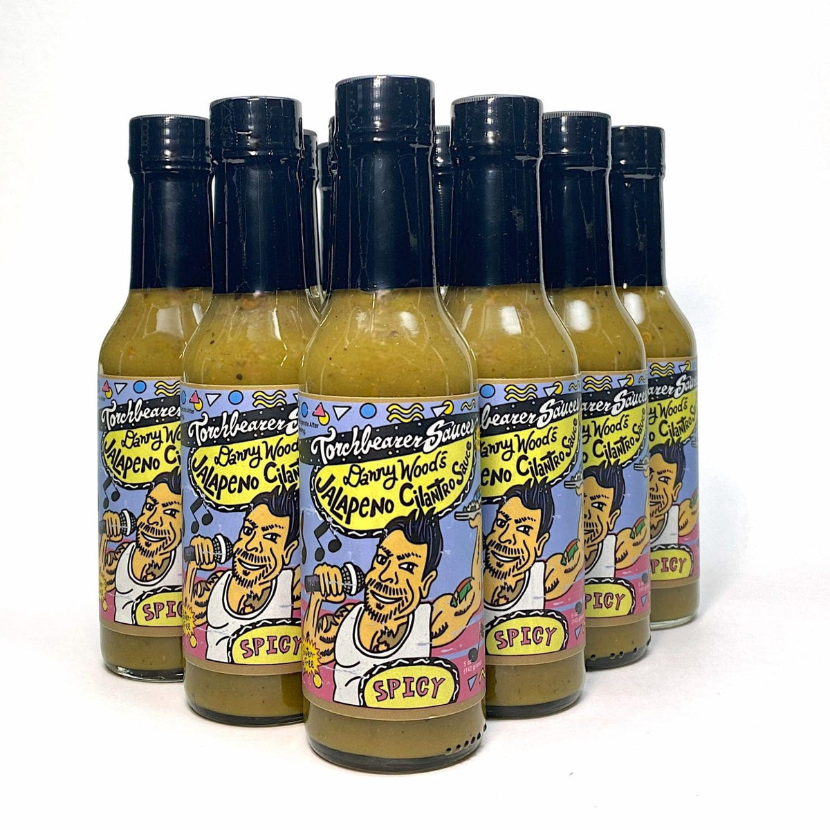 Danny Wood’s Jalapeño Cilantro Sauce - Case of 12 - TorchBearer Sauces