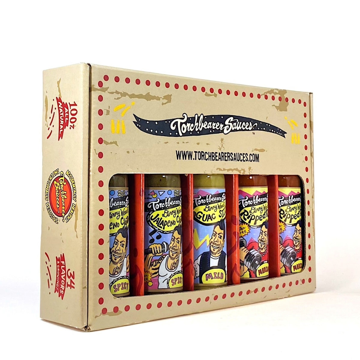 Danny Wood's 5-Pack Sauce Variety Pack - TorchBearer Sauces