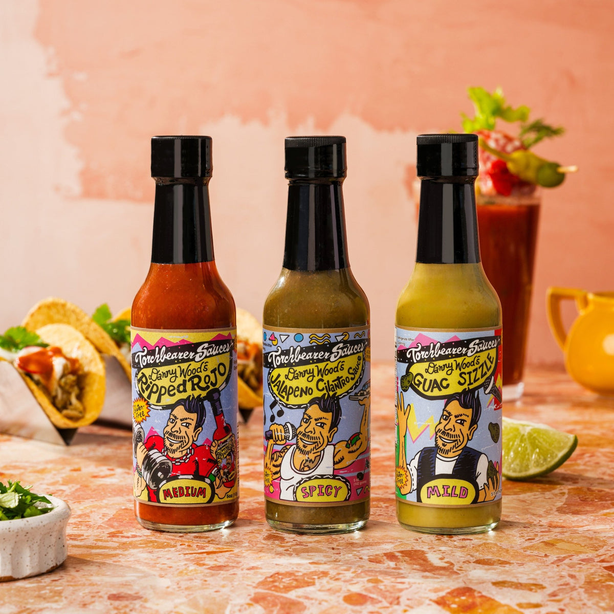 Danny Wood's 3-Pack - TorchBearer Sauces
