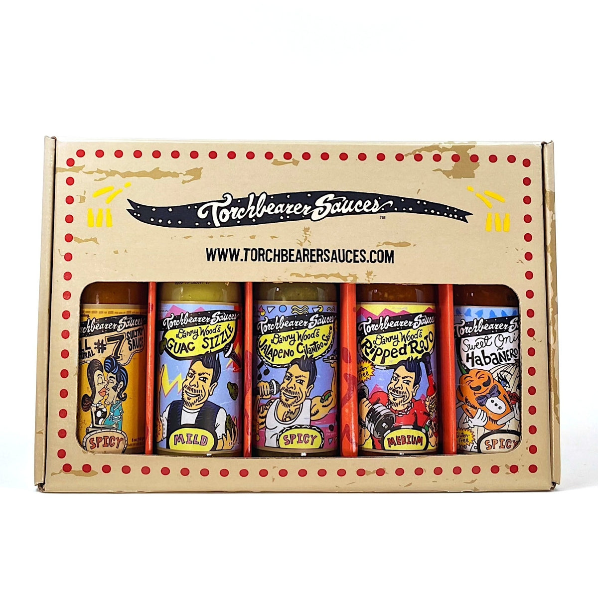 Danny Wood’s Taco Night 5-Pack - Taco Sauce Variety Pack- TorchBearer Sauces