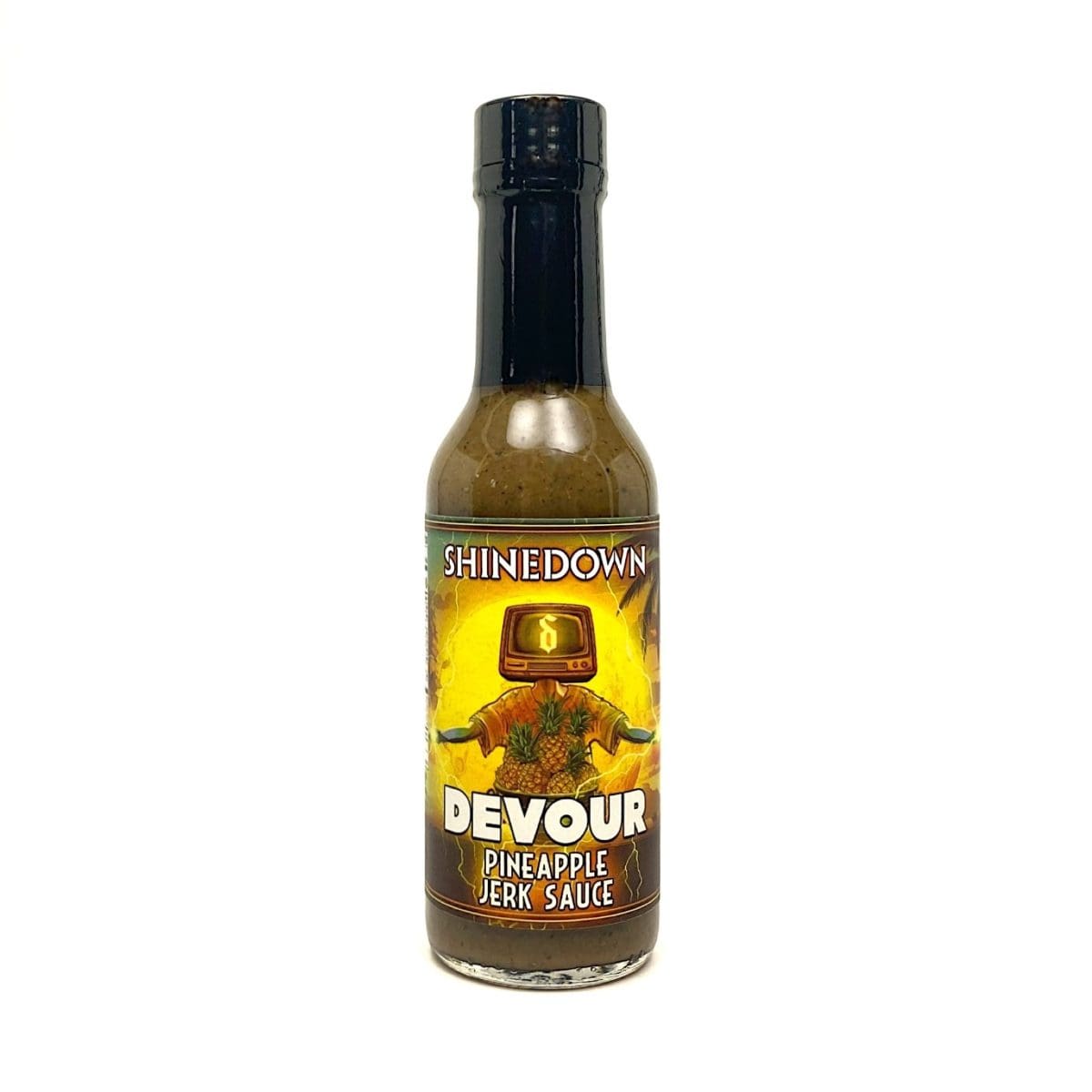 Shinedown's Devour Pineapple Jerk Sauce - TorchBearer Sauces