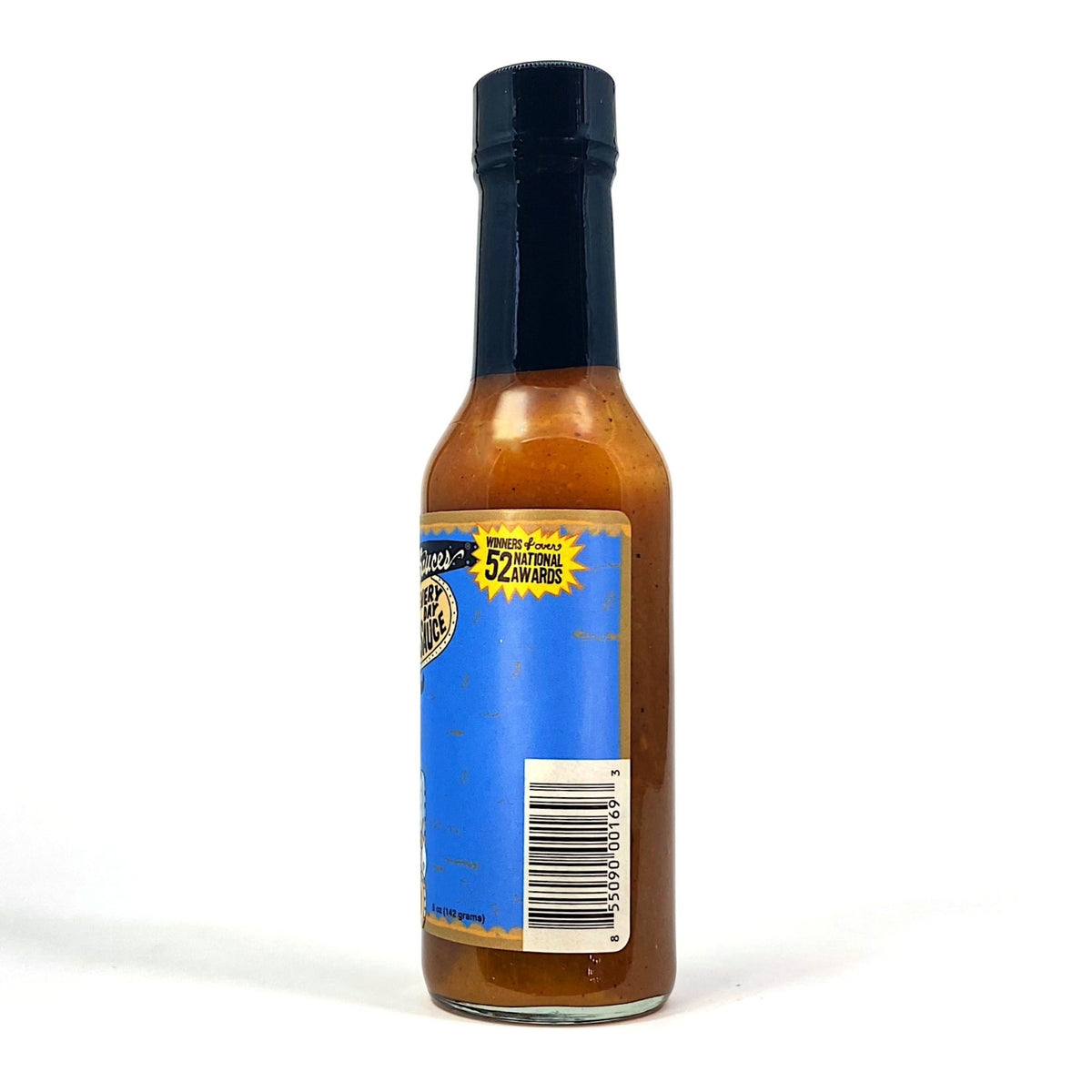 Everyday Sauce bottle showing back label and barcode