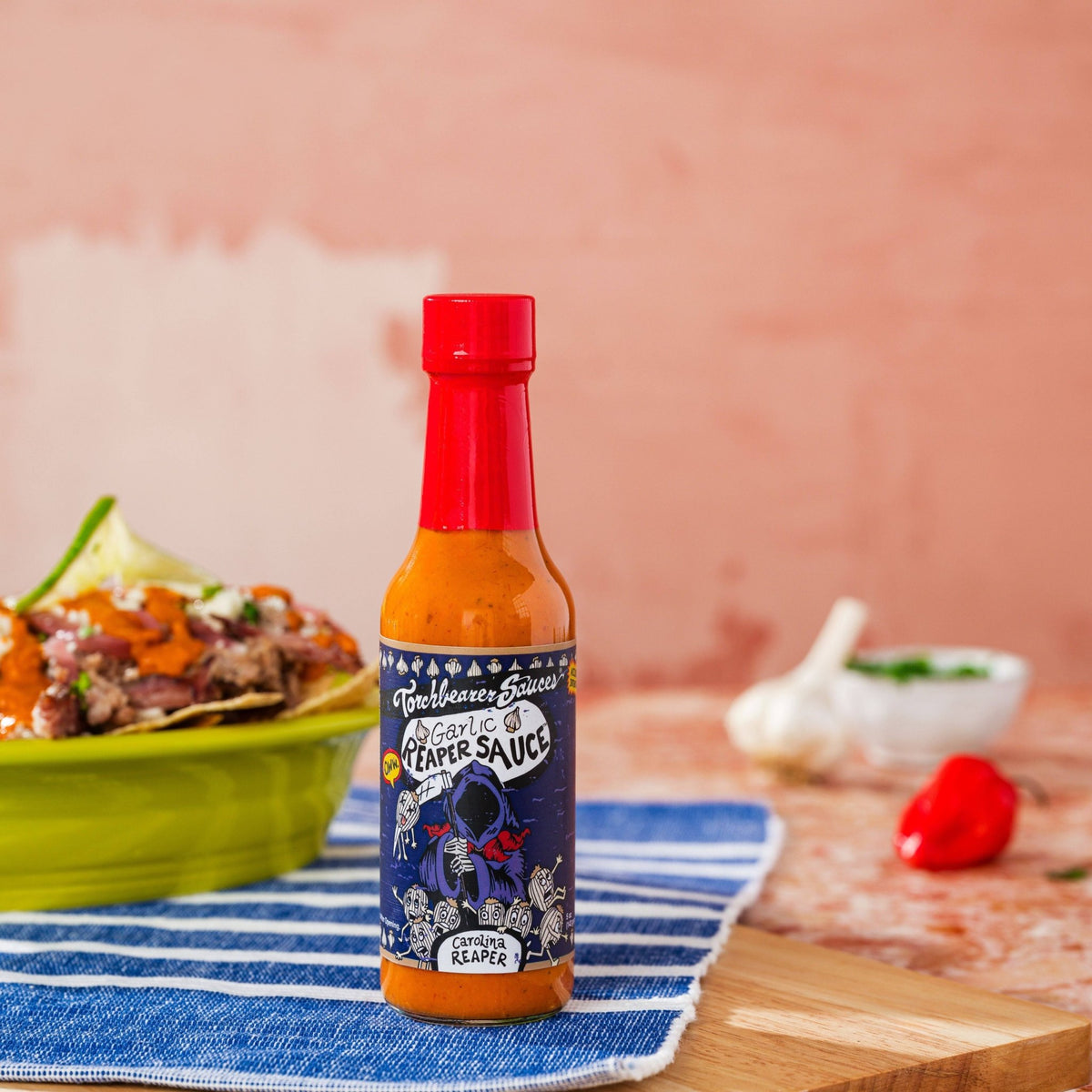 Free Garlic Reaper - Garlic Hot Sauce - TorchBearer Sauces