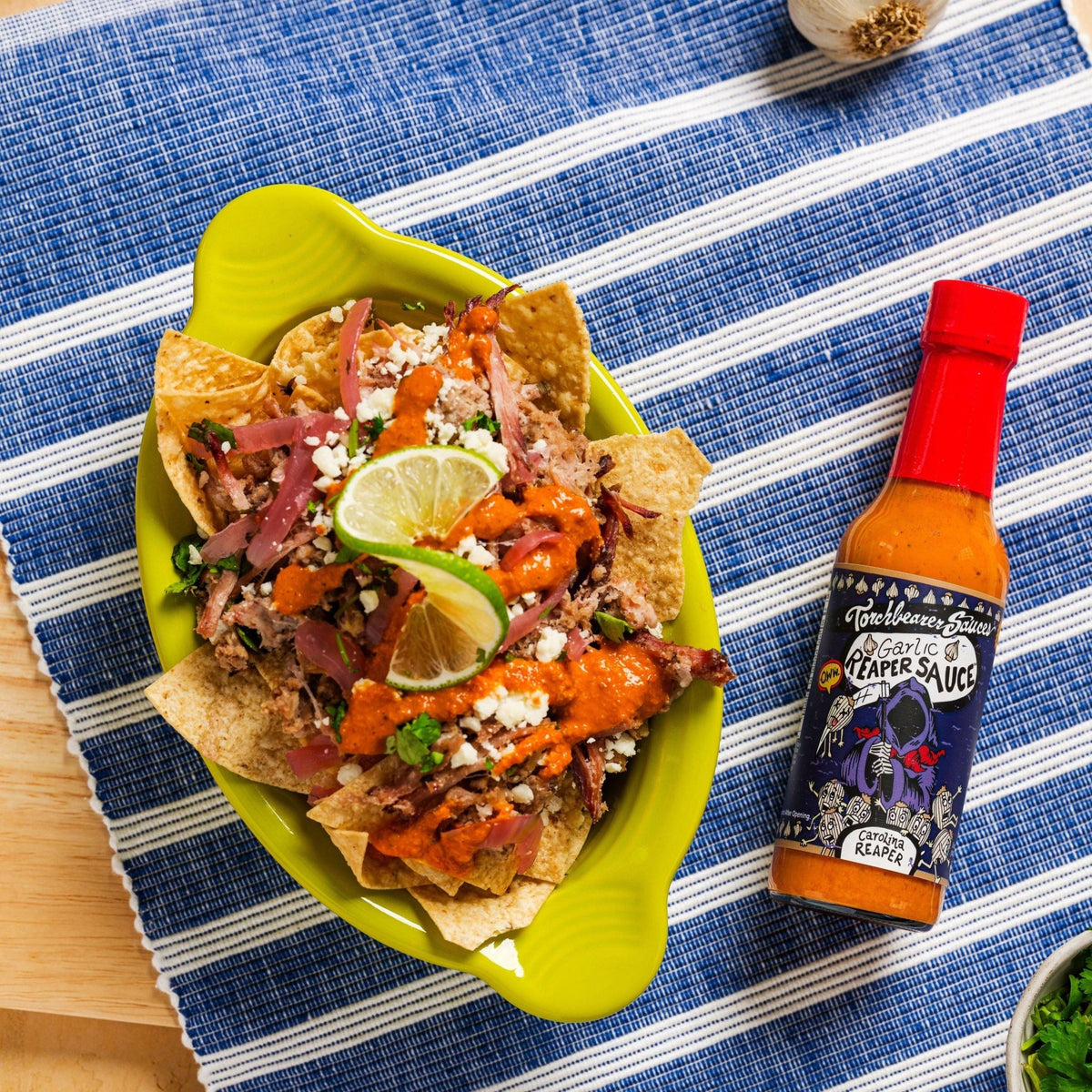 Free Garlic Reaper - Garlic Hot Sauce - TorchBearer Sauces