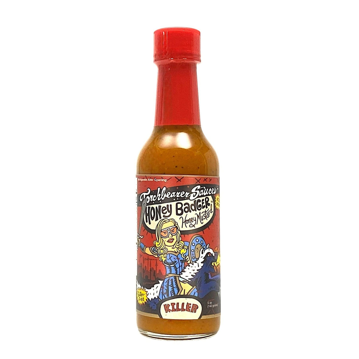 Honey Badger - Honey Mustard Hot Sauce - TorchBearer Sauces