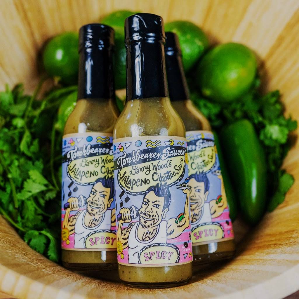 Danny Wood's Jalapeno Cilantro Sauce - 3 Bottle Bundle - TorchBearer Sauces