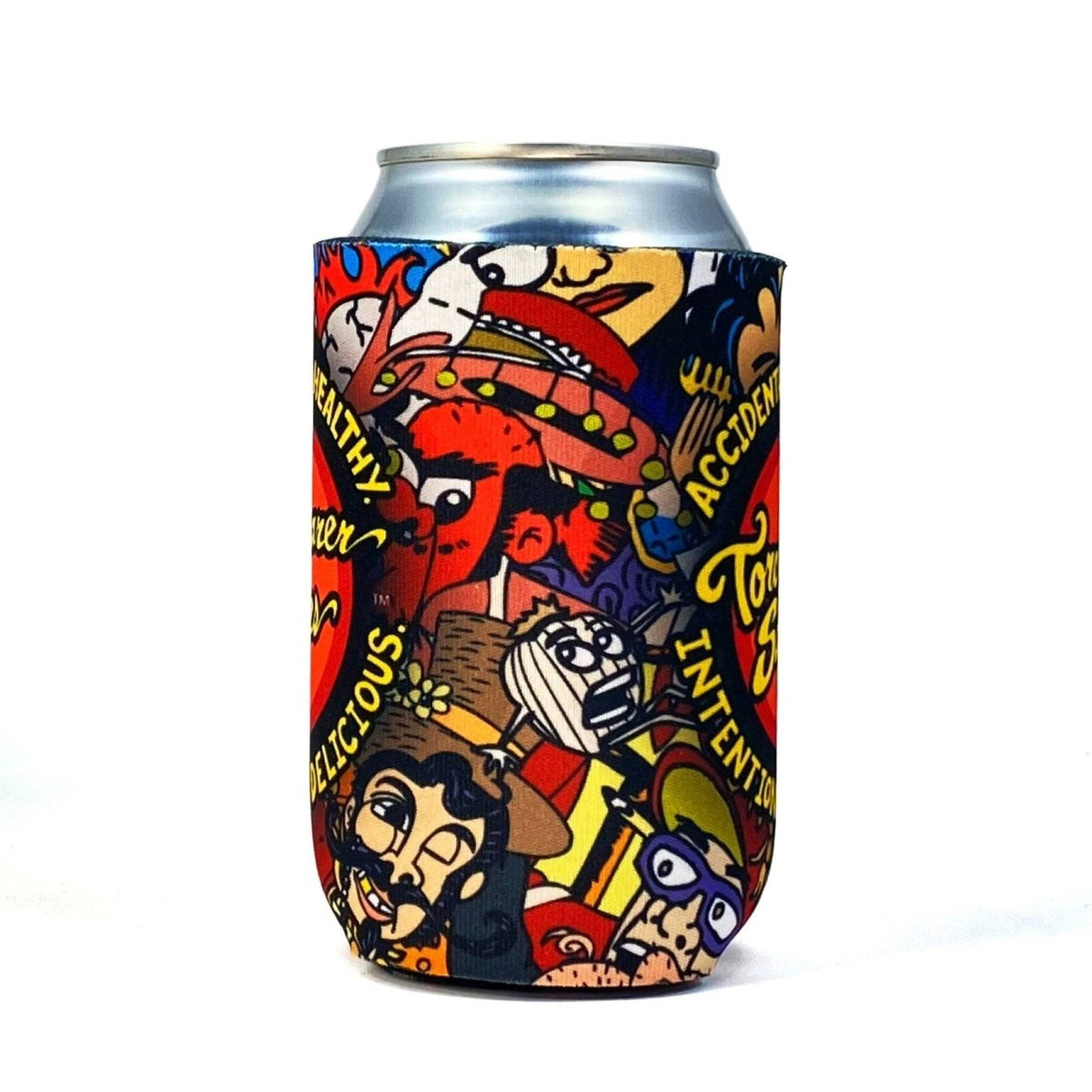 Character Can Koozie - TorchBearer Sauces
