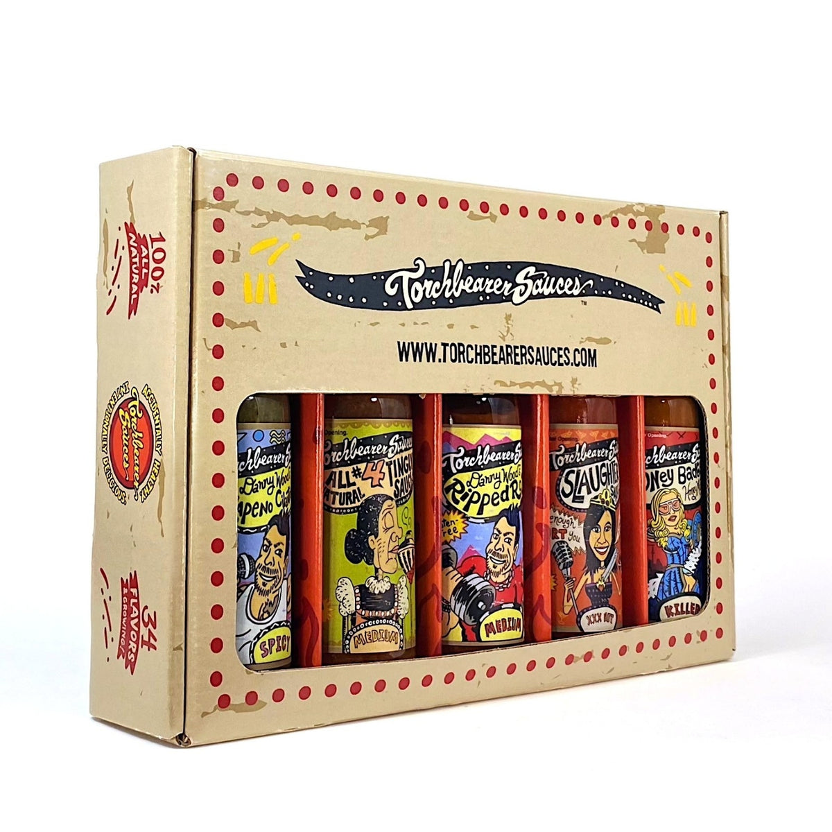 Mild to Wild 5-Pack - TorchBearer Sauces