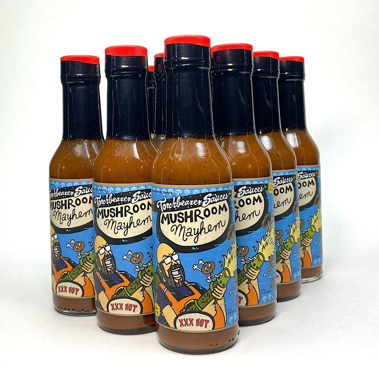 Mushroom Mayhem - Mushroom Hot Sauce - Case of 12 - TorchBearer Sauces