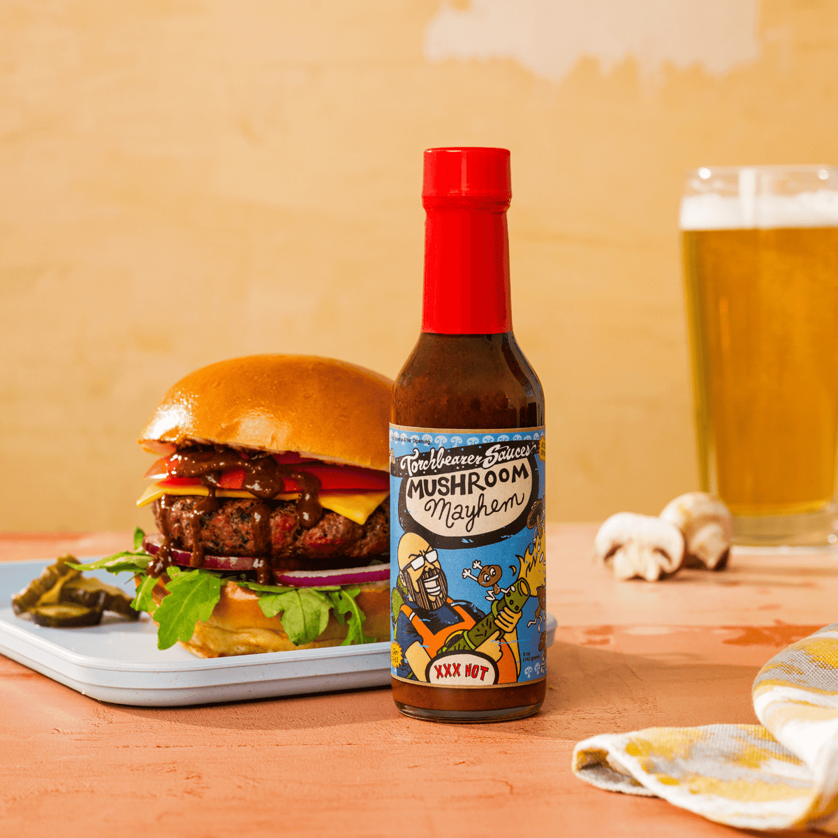Mushroom Mayhem – Mushroom Hot Sauce - TorchBearer Sauces