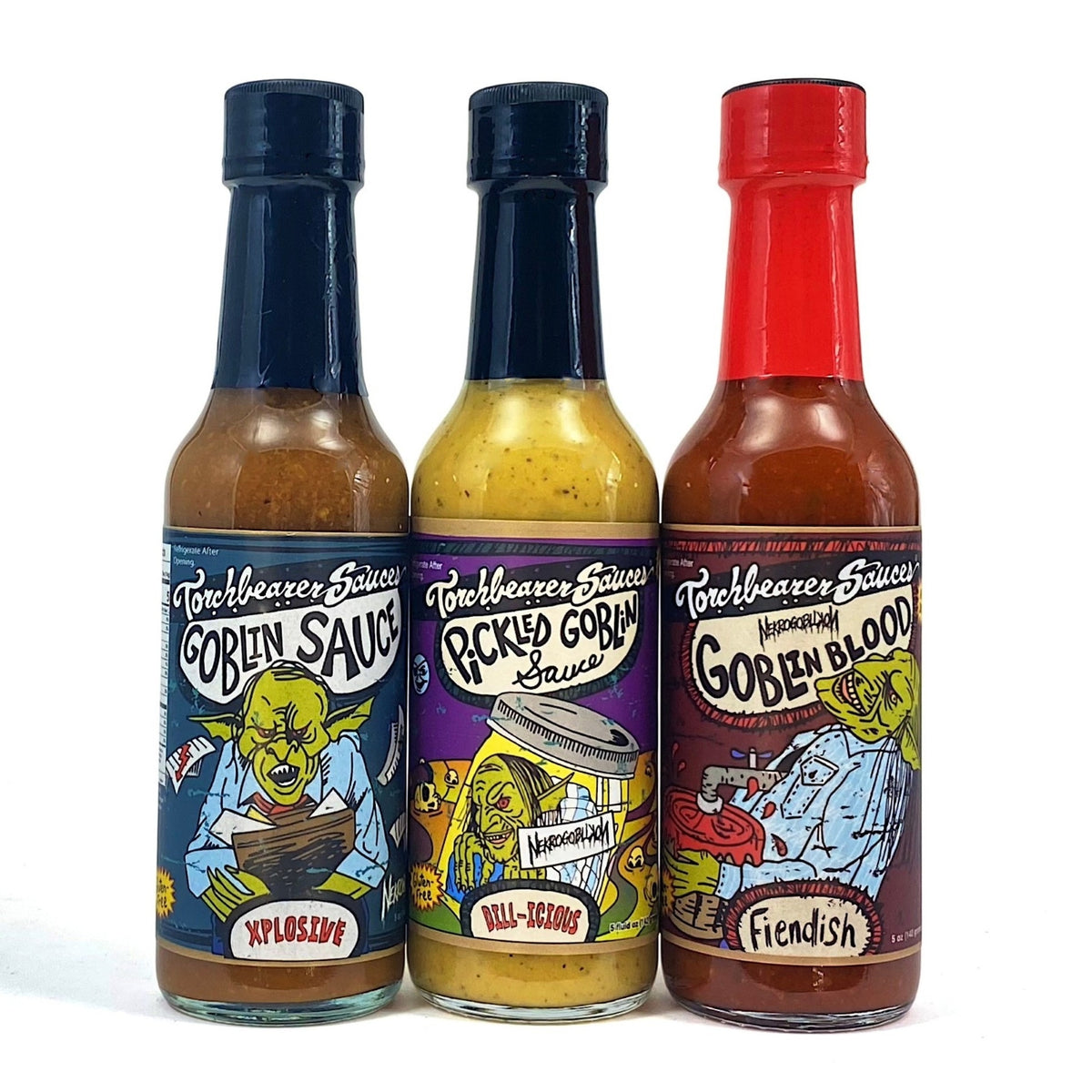 The Goblin Collection - Hot Sauce Trio - TorchBearer Sauces